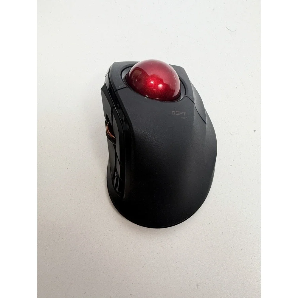 Elecom Deft Pro Trackball Mouse M-DPT1MR Wireless Ergonomic 8 Button No Cable
